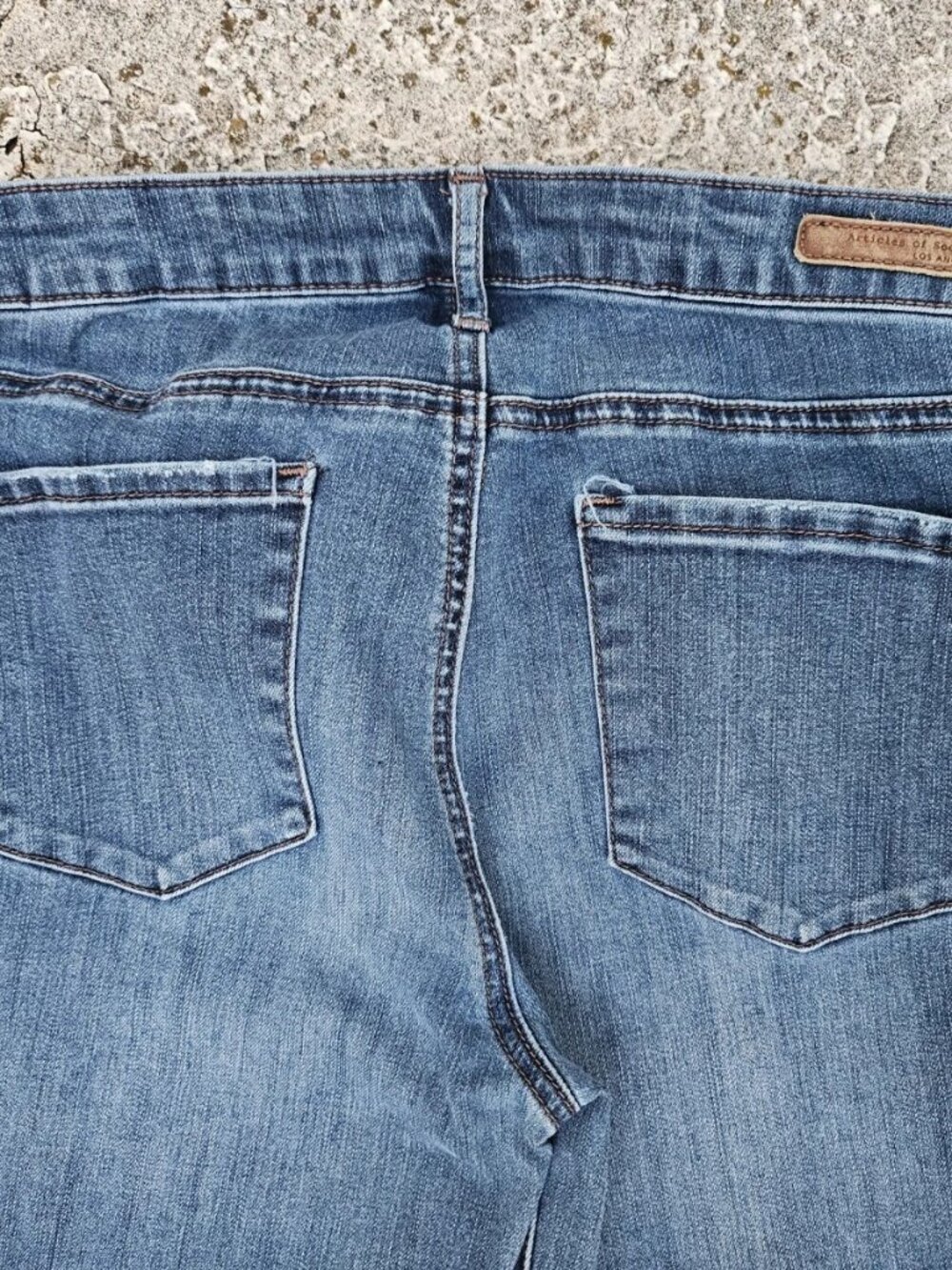 Articles of Society Women Jeans Blue Denim Slim Fit Jeans Size 28 - Picture 7 of 11